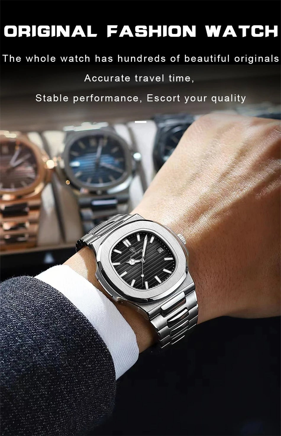 Nautilus Poedagar Watch 40mm + Gifts