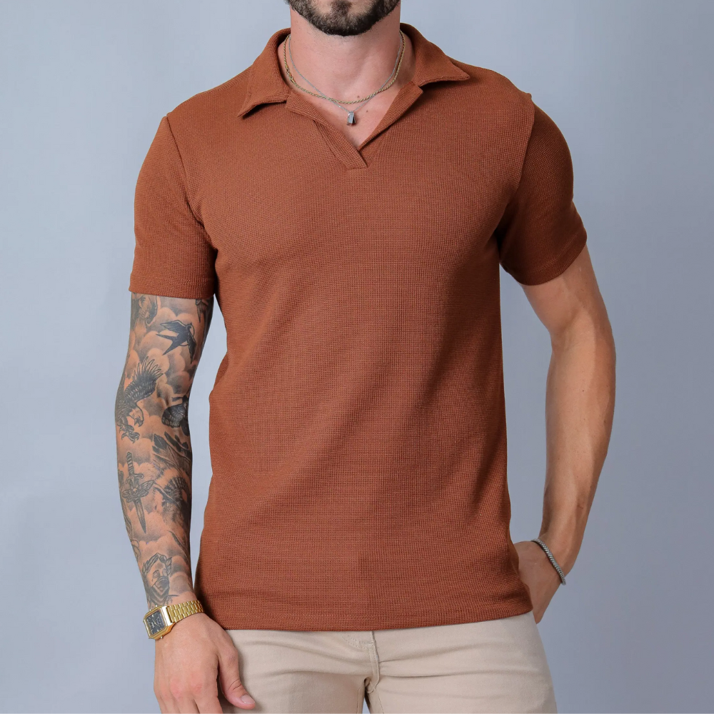 New Victus V-Knit Poloshirt